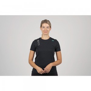 Altra LEGEND SHORT SLEEVE T-Shirt Damen Schwarz | Deutschland AL7836U52