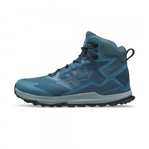 Altra LONE PEAK ALL-WTHR MID 2 Wanderschuhe Herren Blau | Deutschland AL6381L96