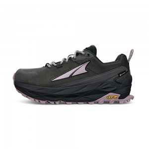 Altra OLYMPUS 5 HIKE LOW GTX Wanderschuhe Damen Grau Schwarz | Deutschland AL2814H75