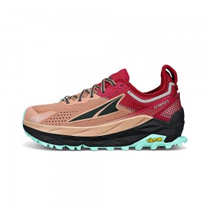 Altra OLYMPUS 5 Trailrunning Schuhe Damen Braun Rot | Deutschland AL0496P15