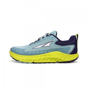 Altra OUTROAD 2 Laufschuhe Damen Blau Grün | Deutschland AL7981Y76