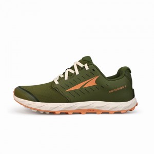 Altra SUPERIOR 5 Laufschuhe Damen Olivgrün | Deutschland AL8946H32