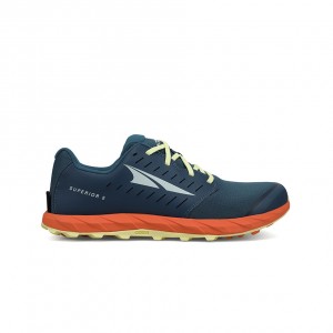 Altra SUPERIOR 5 Trailrunning Schuhe Herren Blau Orange | Deutschland AL8097Q97