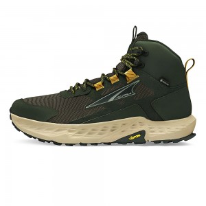 Altra TIMP HIKER GTX Trailrunning Schuhe Herren Olivgrün | Deutschland AL0216B69