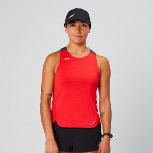 Altra VANISH Tanktop Damen Rot | Deutschland AL9481Z51