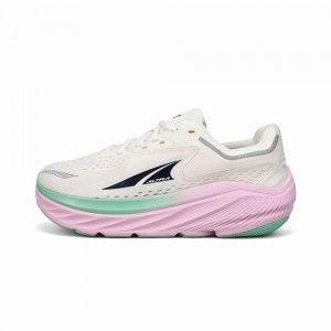 Altra VIA OLYMPUS Laufschuhe Damen Weiß Rosa | Deutschland AL0176U25