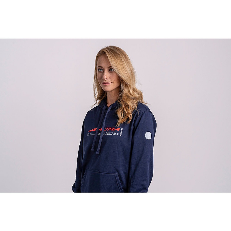 Altra CLASSIC Hoodie Damen Navy | Deutschland AL0397B86