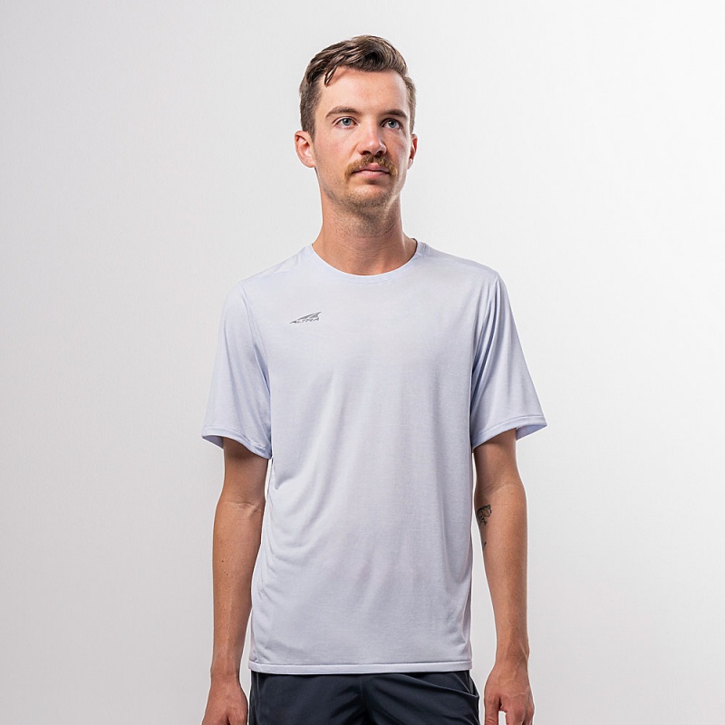 Altra CORE SHORT SLEEVE TEE T-Shirt Herren Hellblau | Deutschland AL1028W76