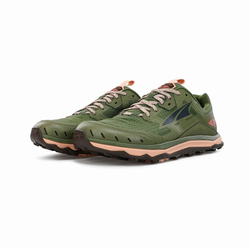 Altra LONE PEAK 6 Trailrunning Schuhe Damen Olivgrün | Deutschland AL6278L49