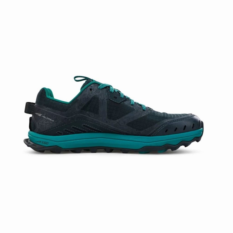 Altra LONE PEAK 6 Trailrunning Schuhe Damen Schwarz Grün | Deutschland AL4369Z42