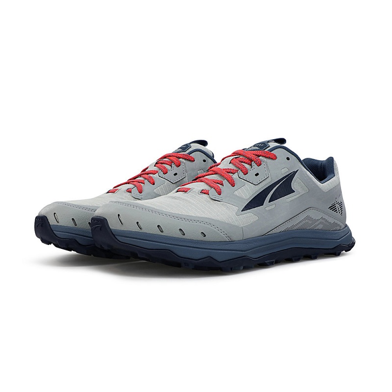 Altra LONE PEAK 6 Trailrunning Schuhe Herren Grau Navy | Deutschland AL7302R03