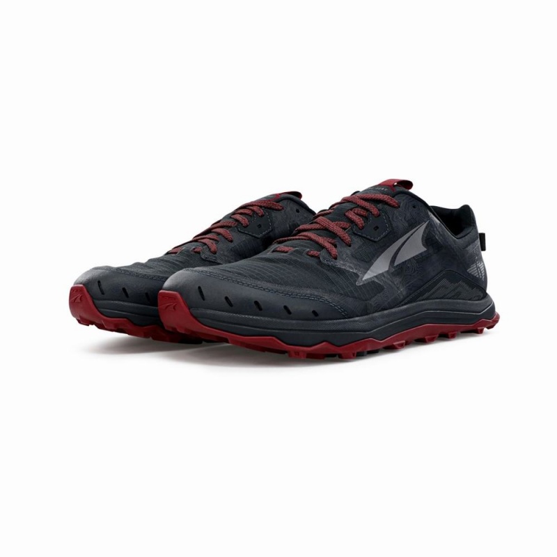 Altra LONE PEAK 6 Trailrunning Schuhe Herren Schwarz | Deutschland AL2603U90