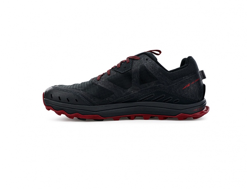 Altra LONE PEAK 6 WIDE Trailrunning Schuhe Herren Schwarz | Deutschland AL1309P49