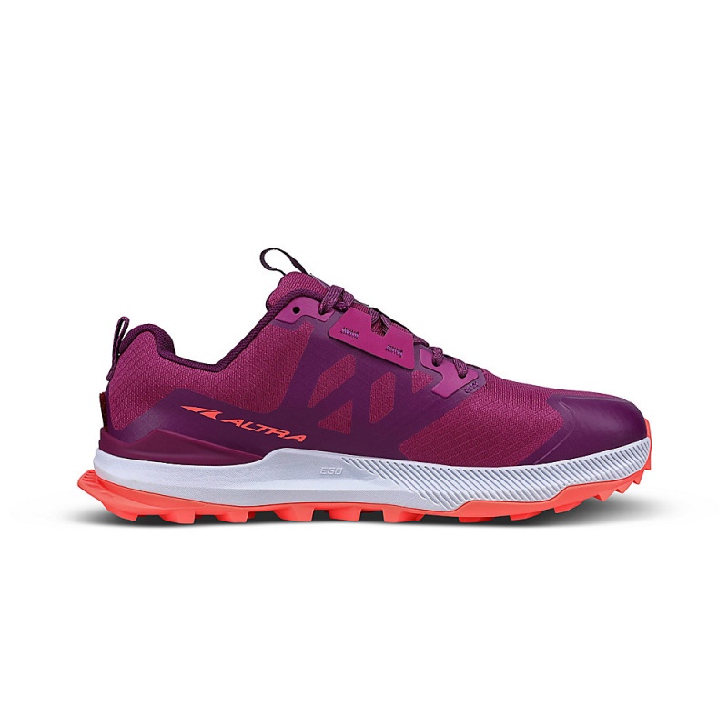 Altra LONE PEAK 7 Trailrunning Schuhe Damen Lila Orange | Deutschland AL5062U04