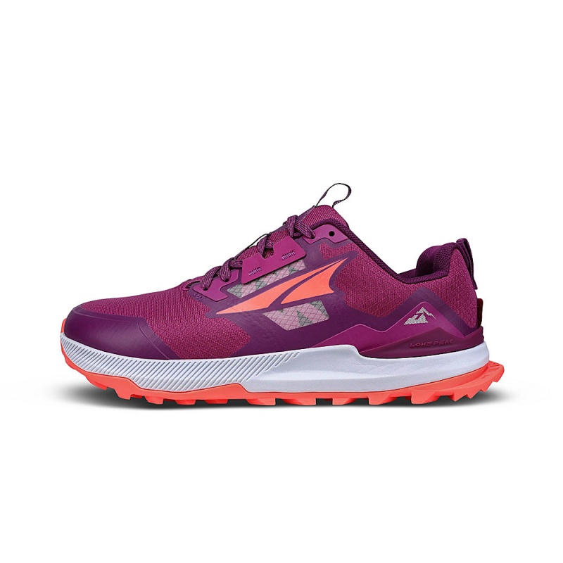 Altra LONE PEAK 7 Trailrunning Schuhe Damen Lila Orange | Deutschland AL5062U04