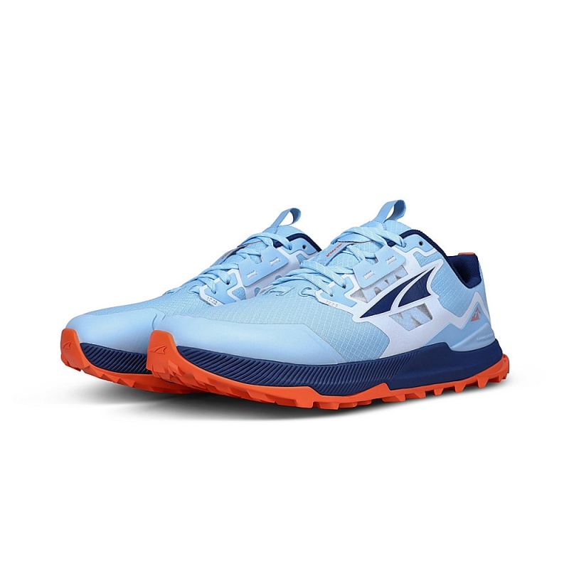 Altra LONE PEAK 7 Trailrunning Schuhe Damen Blau Orange | Deutschland AL6130H21