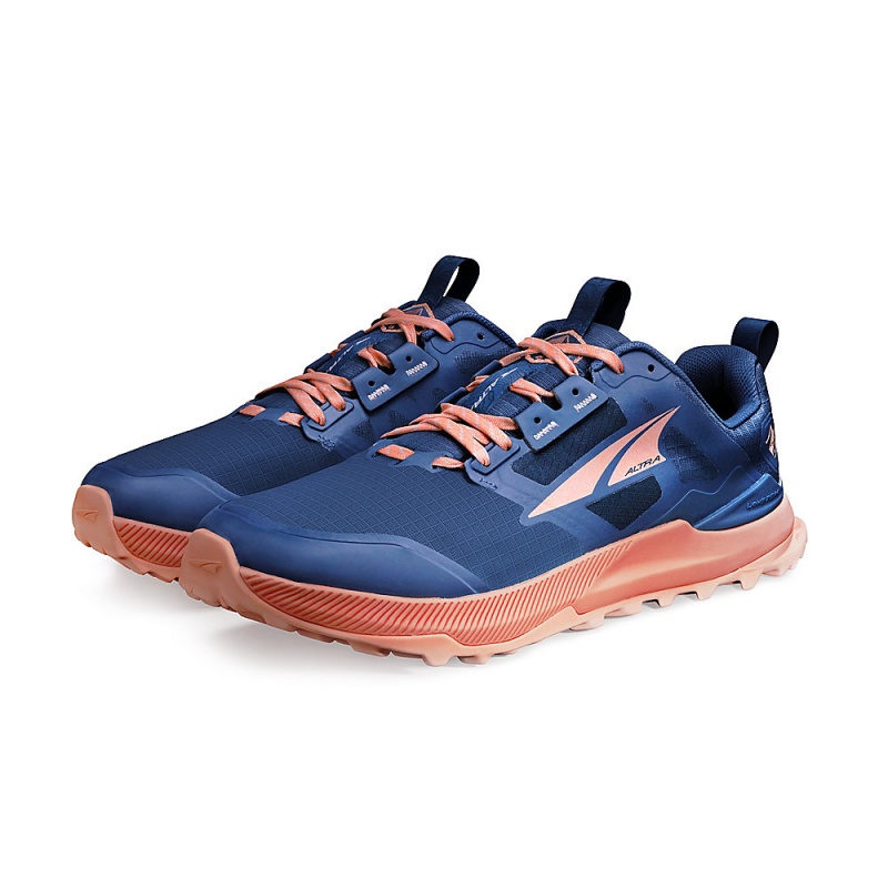 Altra LONE PEAK 8 Trailrunning Schuhe Damen Navy Koralle | Deutschland AL2386G65