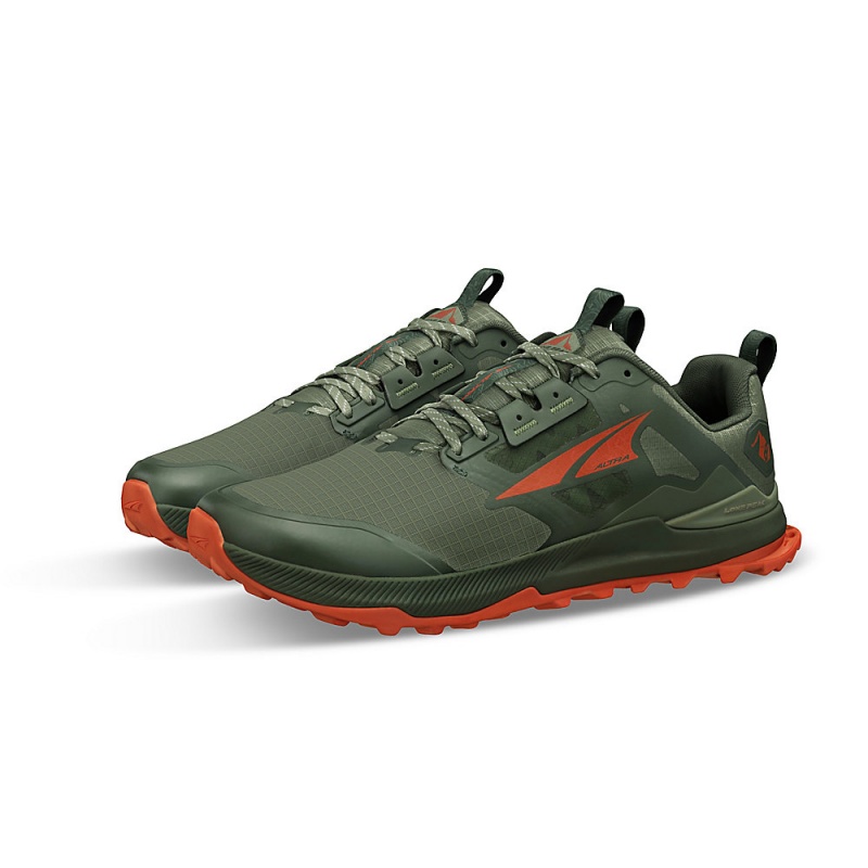 Altra LONE PEAK 8 Trailrunning Schuhe Herren Olivgrün | Deutschland AL6847C75