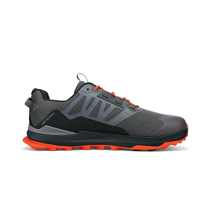 Altra LONE PEAK ALL-WTHR LOW 2 Trailrunning Schuhe Herren Grau Orange | Deutschland AL3475Z12