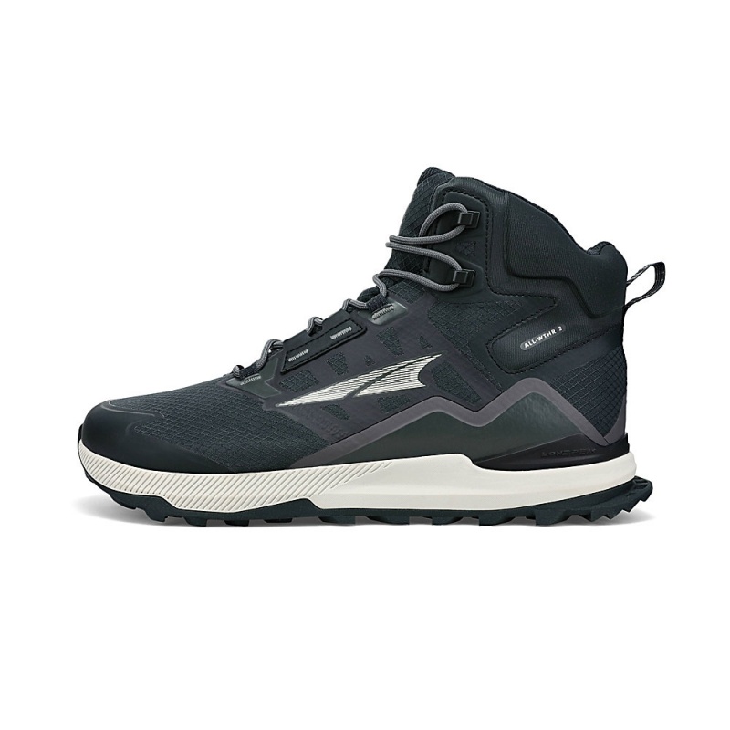 Altra LONE PEAK ALL-WTHR MID 2 Wanderschuhe Herren Schwarz | Deutschland AL5394J12