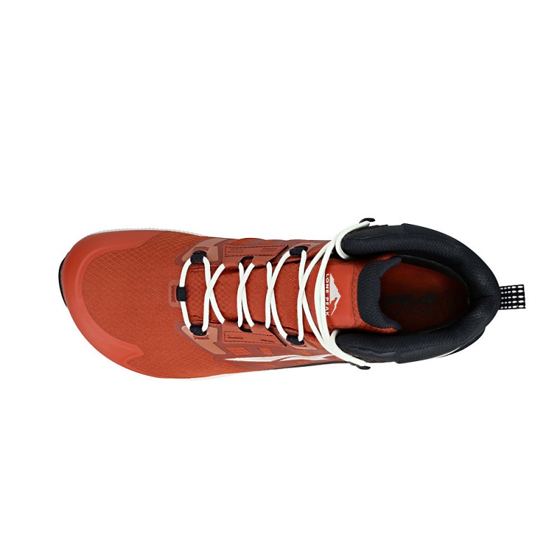 Altra LONE PEAK ALL-WTHR MID 2 Wanderschuhe Herren Orange | Deutschland AL4082K36