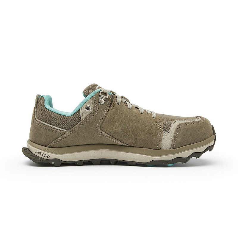 Altra LP ALPINE Wanderschuhe Damen Grau Braun | Deutschland AL8731R32