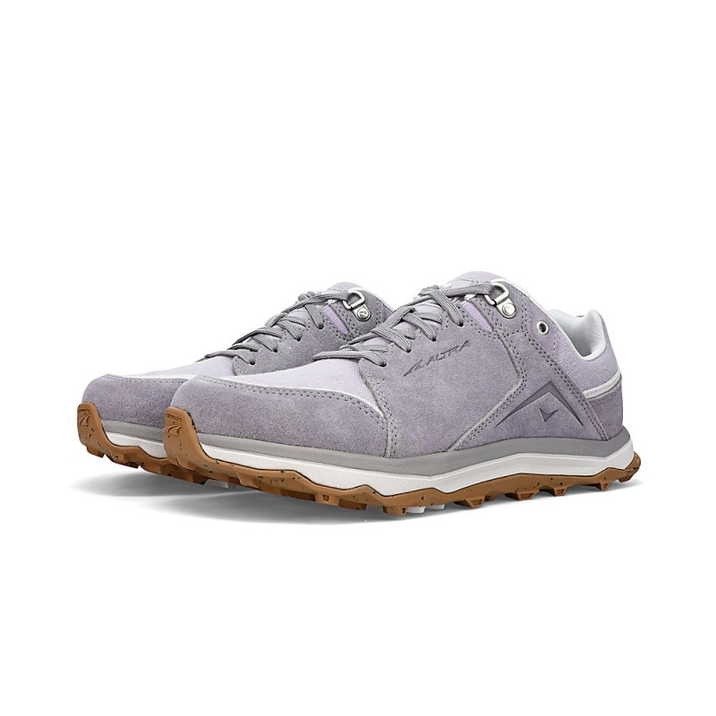 Altra LP ALPINE Wanderschuhe Damen Grau Lila | Deutschland AL4781T40