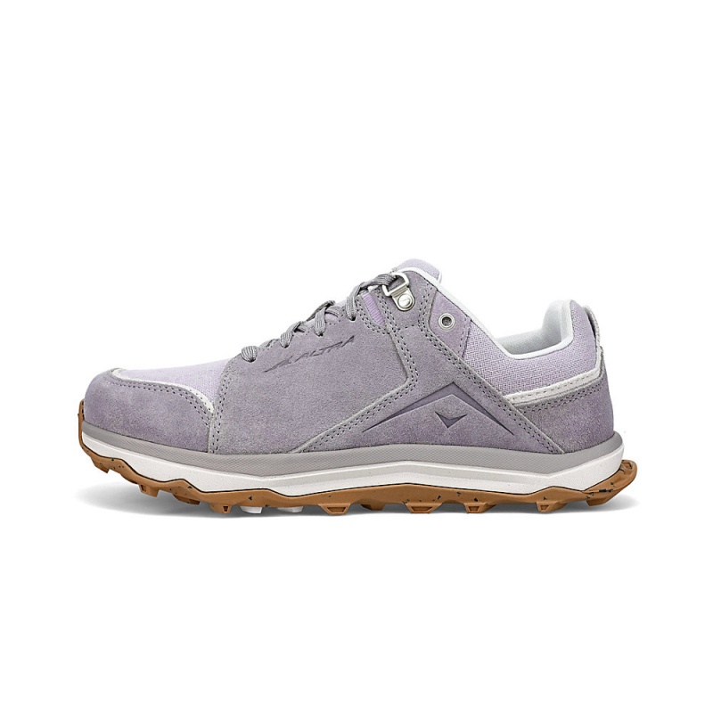 Altra LP ALPINE Wanderschuhe Damen Grau Lila | Deutschland AL4781T40