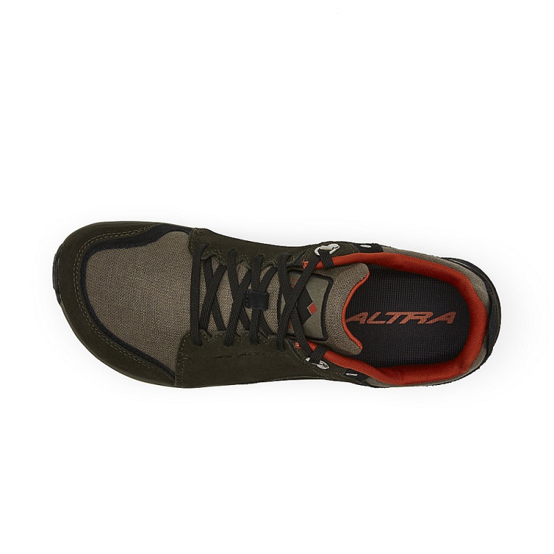 Altra LP ALPINE Wanderschuhe Herren Grün | Deutschland AL2370E93