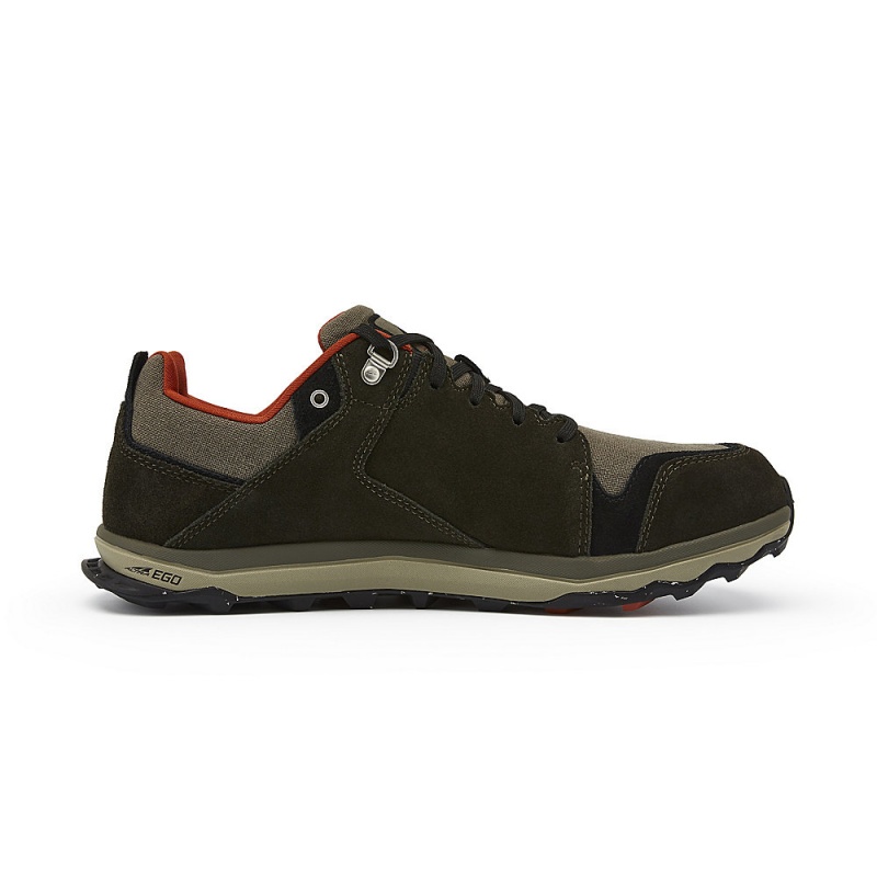 Altra LP ALPINE Wanderschuhe Herren Grün | Deutschland AL2370E93