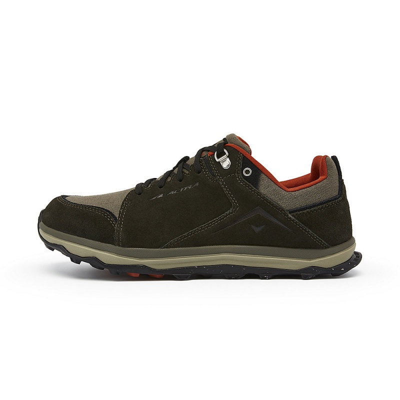 Altra LP ALPINE Wanderschuhe Herren Grün | Deutschland AL2370E93