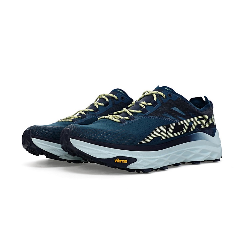 Altra MONT BLANC Trailrunning Schuhe Damen Tiefesblau | Deutschland AL3287S32