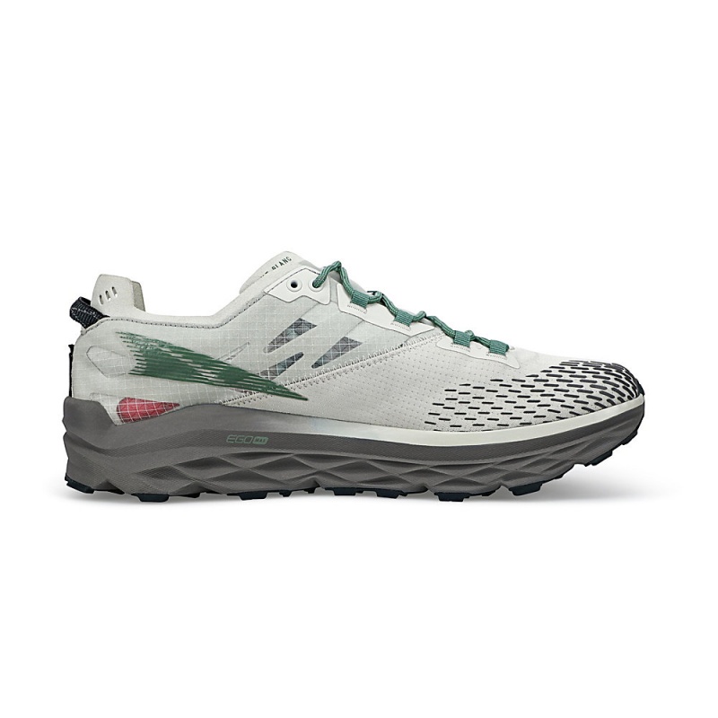 Altra MONT BLANC Trailrunning Schuhe Herren Grau Grün | Deutschland AL4758G57