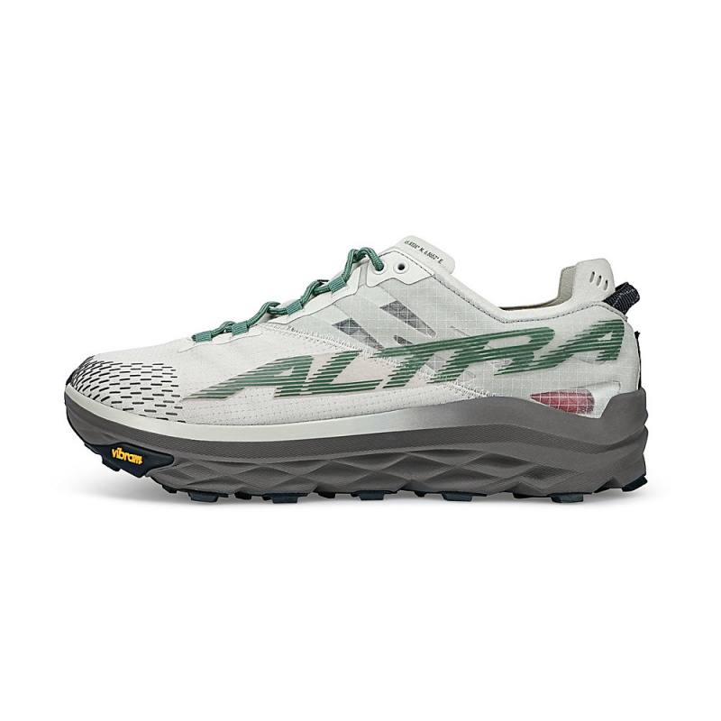 Altra MONT BLANC Trailrunning Schuhe Herren Grau Grün | Deutschland AL4758G57