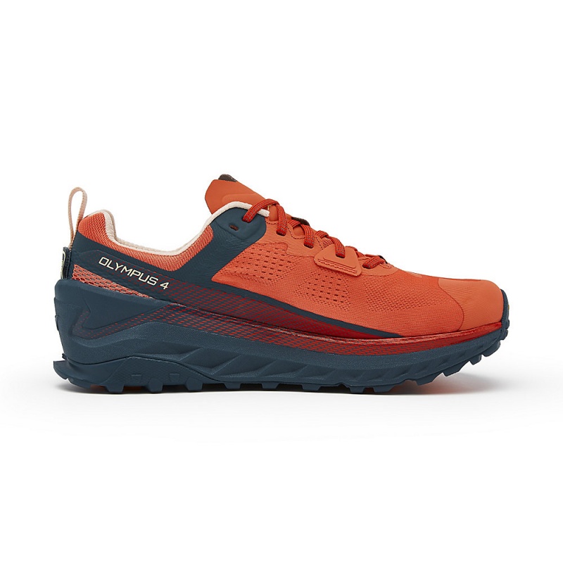 Altra OLYMPUS 4 Trailrunning Schuhe Damen Navy Koralle | Deutschland AL5941S58