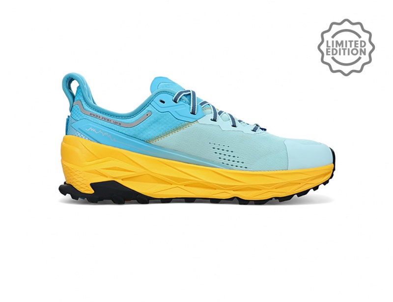 Altra OLYMPUS 5 CHAMONIX Trailrunning Schuhe Herren Weiß Blau | Deutschland AL2034K56