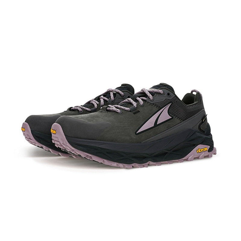 Altra OLYMPUS 5 HIKE LOW GTX Trailrunning Schuhe Damen Grau Schwarz | Deutschland AL6431X26