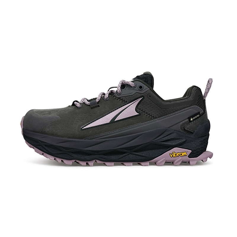 Altra OLYMPUS 5 HIKE LOW GTX Trailrunning Schuhe Damen Grau Schwarz | Deutschland AL6431X26