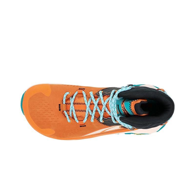 Altra OLYMPUS 5 HIKE MID GTX Trailrunning Schuhe Damen Orange Grau | Deutschland AL7236J19