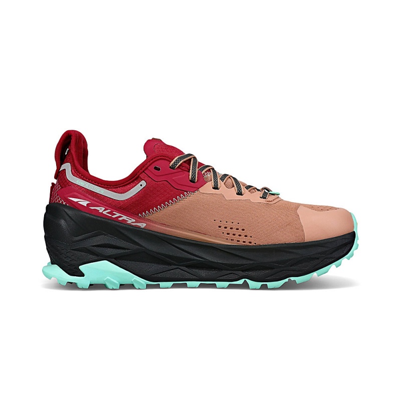 Altra OLYMPUS 5 Trailrunning Schuhe Damen Braun Rot | Deutschland AL0496P15