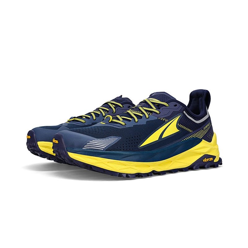 Altra OLYMPUS 5 Trailrunning Schuhe Herren Navy | Deutschland AL0356D39