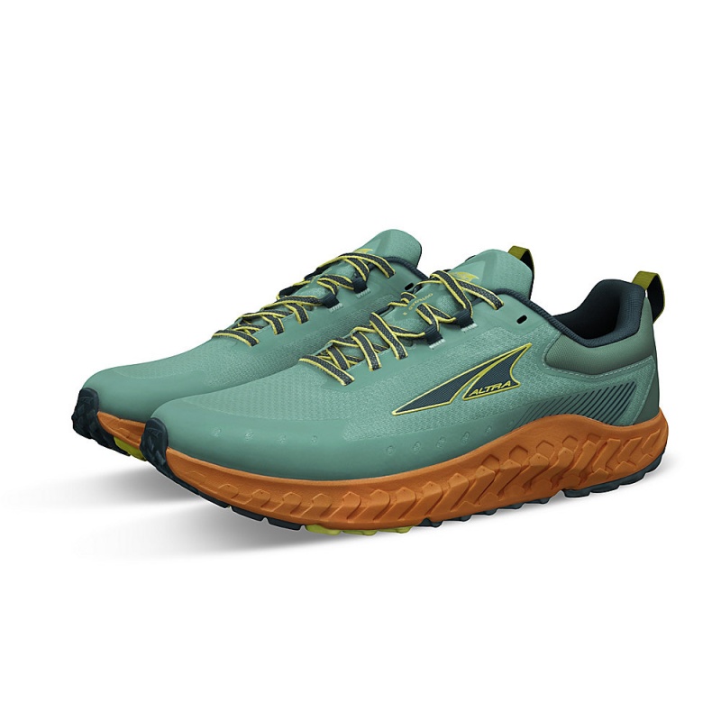 Altra OUTROAD 2 Laufschuhe Herren Blau Orange | Deutschland AL1902A05