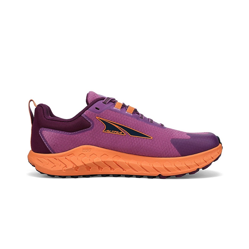 Altra OUTROAD 2 Trailrunning Schuhe Damen Lila Orange | Deutschland AL8439J21