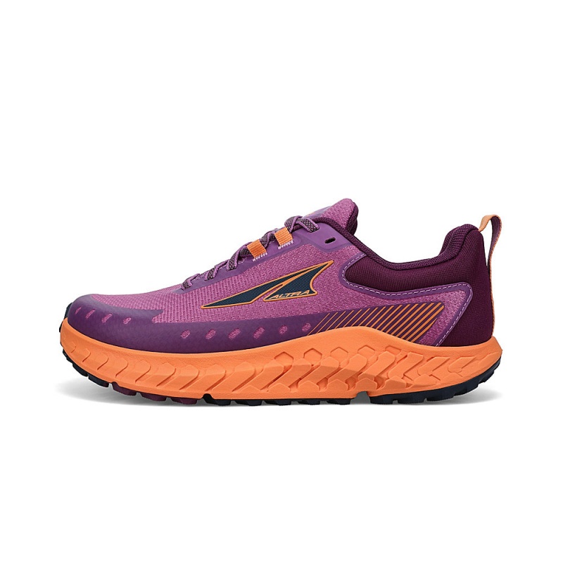 Altra OUTROAD 2 Trailrunning Schuhe Damen Lila Orange | Deutschland AL8439J21