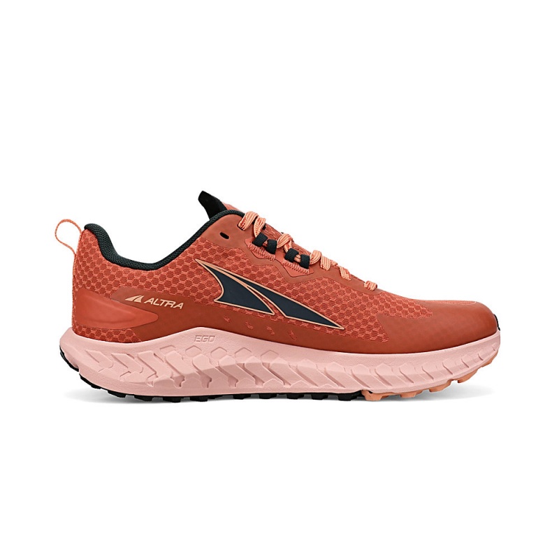 Altra OUTROAD Laufschuhe Damen Rot Orange | Deutschland AL7652V86