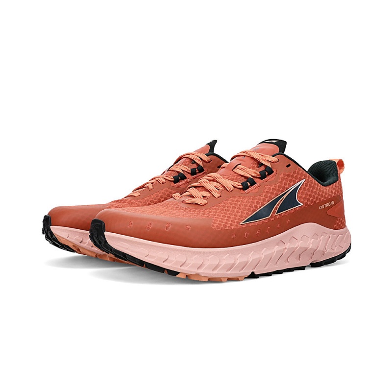 Altra OUTROAD Trailrunning Schuhe Damen Rot Orange | Deutschland AL5409E97