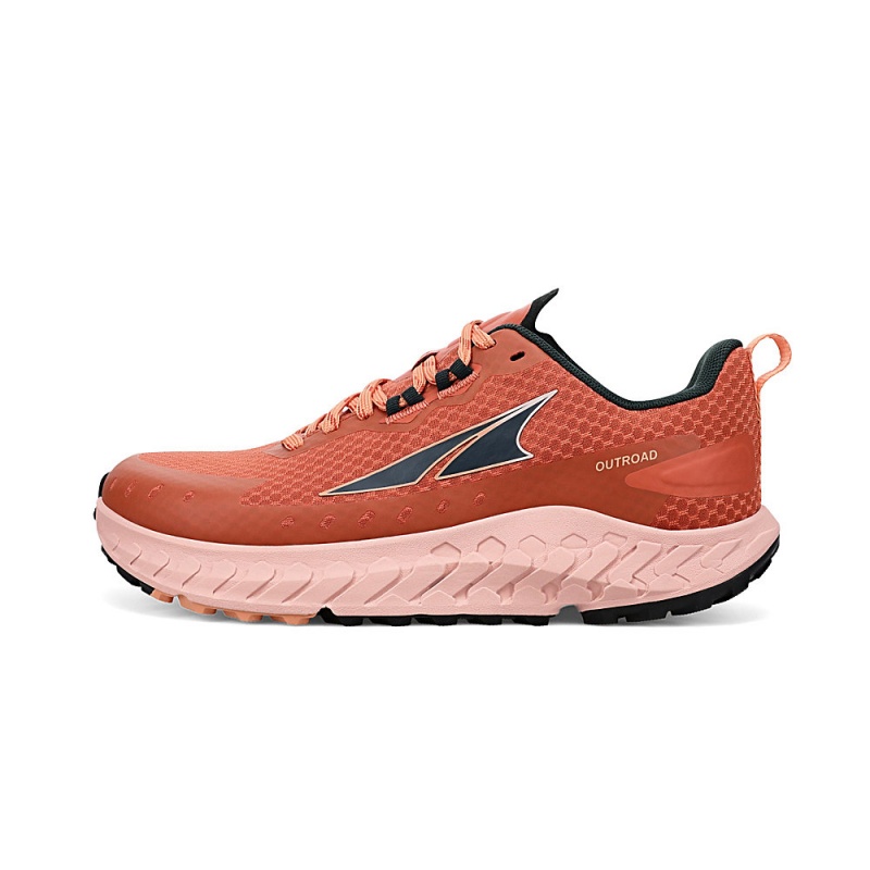 Altra OUTROAD Trailrunning Schuhe Damen Rot Orange | Deutschland AL5409E97