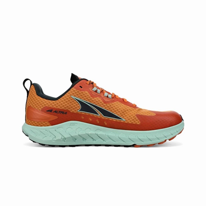 Altra OUTROAD Trailrunning Schuhe Herren Grün Orange | Deutschland AL4215E43