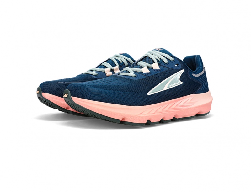 Altra PROVISION 7 Laufschuhe Damen Navy Rosa | Deutschland AL6510M40