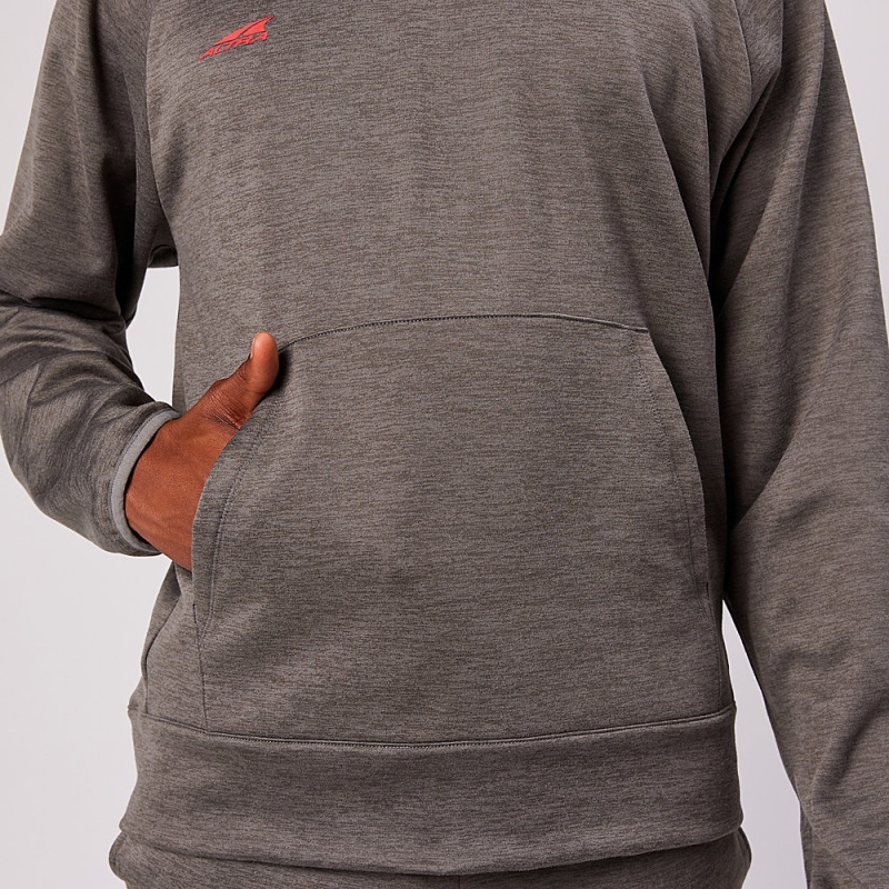 Altra RUN WITHOUT RULES Hoodie Herren Grau | Deutschland AL0417M36